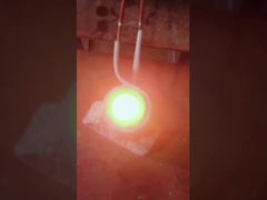 Horno de fusión de oro de inducción de horno de alta frecuencia de 15KW 2KG