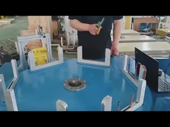 Sistema de equipos de soldadura por inducción IGBT de seis estaciones de tipo tocadiscos totalmente automáticos personalizados