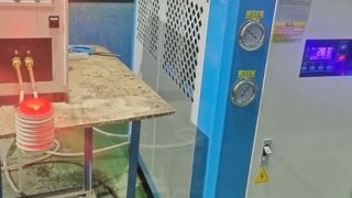 MÁQUINA DE HORNO DE ORO POR INDUCCIÓN MODELO HF-15KW