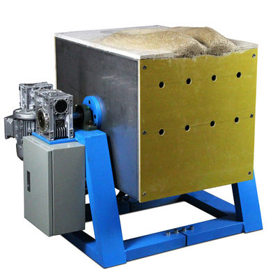 Horno de fusión por inducción 100KG Horno de inducción 1750C para fusión de acero