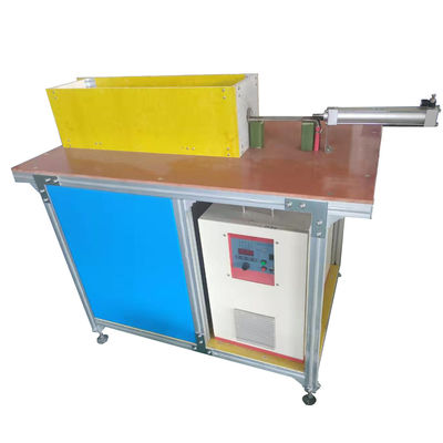 Buen precio MF-50KW Horno de forja en caliente de frecuencia media 440V Máquina de calentamiento de acero de cobre en línea