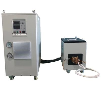Buen precio Máquina de enfriamiento de la máquina de calentamiento por inducción de ultra alta frecuencia 80-200Khz 80KW en línea