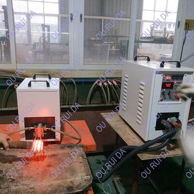Buen precio Equipo de calefacción por inducción de súper frecuencia de bajo precio para apagado, recocido y soldadura (SF-60KW) en línea