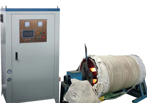 Buen precio 600A 400KW Máquina de calentamiento por inducción digital de frecuencia media para montaje, desmontaje y forja en caliente en línea