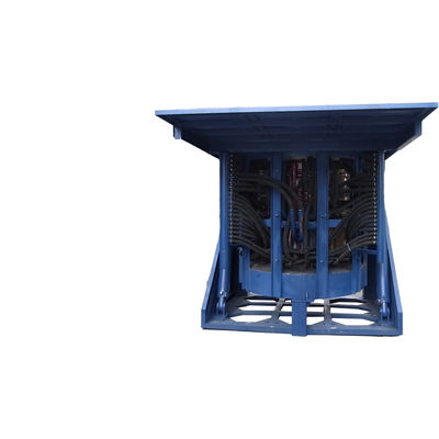 Buen precio Horno de fundición de inducción de frecuencia media Systerm con capacidad de 500KG/1 tonelada en línea