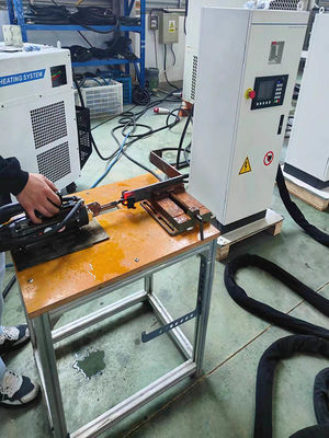 Buen precio Máquina de calefacción de alta velocidad por inducción de contracción de ajuste Sistema de control digital para calentamiento rápido en línea