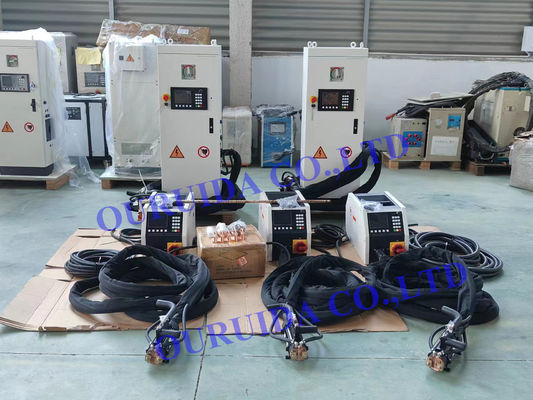 Enfriador industrial equipado con máquina portátil de calentamiento por inducción IGBT para pernos de turbinas hidráulicas, de vapor y gas