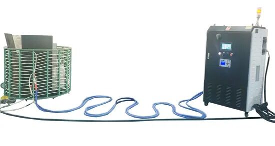 Máquina de calentamiento por inducción refrigerada por aire de 120KW para precalentamiento antes de soldadura en aplicaciones industriales