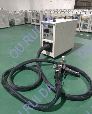 Buen precio Máquina de calentamiento por inducción de alta frecuencia portátil para calentar tubos/barras de hierro y acero con conexión flexible de 1,5 m, 2 m en línea