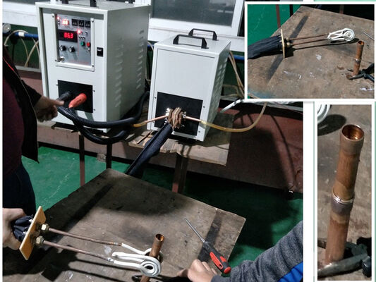 Buen precio Calentador de inducción de alta frecuencia portátil IGBT Hf-40kw en línea