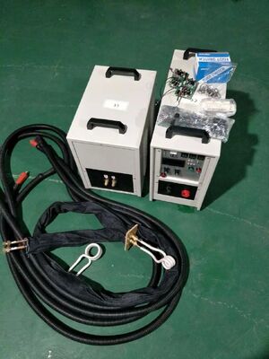 Buen precio Equipo de calentamiento por inducción de alta frecuencia portátil Hf-40kw en línea