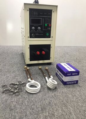 Buen precio Equipo de calentamiento por inducción de alta frecuencia Hf-15kw en línea