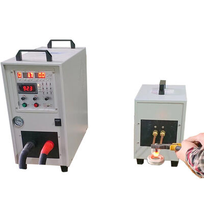 Buen precio Máquina de calentamiento por inducción de alta frecuencia de 25KW con frecuencia de 30-80kHz y ciclo de trabajo del 100% para tratamiento térmico de metales en línea