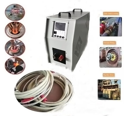 Buen precio Máquina de calefacción llena de inducción del analgsis del inversor +Reatance del control +IGBT de la refrigeración por aire +DSP 35KW en línea