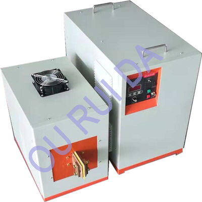 Buen precio Equipo de calentamiento por inducción de ultra frecuencia portátil para fundición/forja/calentamiento/soldadura en línea