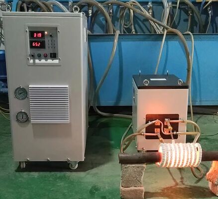 Buen precio China Producción de fábrica Precio directo Mf-80kw Máquina de calefacción por inducción de frecuencia media para apagar y recocer piezas metálicas mecánicas en línea