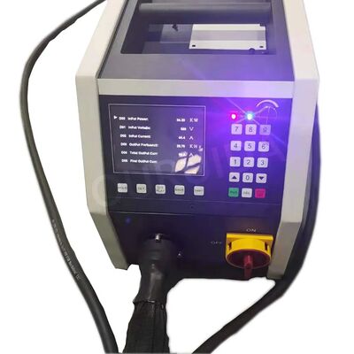 Buen precio Máquina de calefacción por inducción de las hojas de los motores de los aviones, reparación de las hojas de los motores de los aviones y tratamiento térmico (DSP-50kw) en línea
