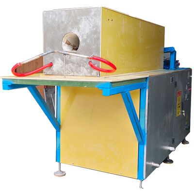 Máquina de forja por inducción personalizada con horno térmico que ofrece seguridad en aplicaciones industriales de forja y calefacción.