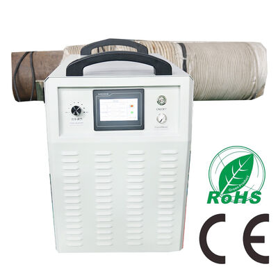 Buen precio Calentador de inducción IGBT de refrigeración por aire de 40kw para tratamiento térmico posterior a la soldadura con calentamiento uniforme en línea