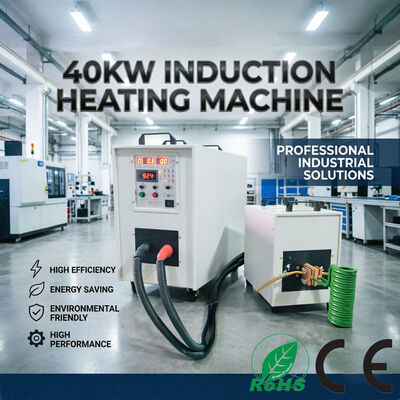 Buen precio Máquina de calentamiento por inducción IGBT para tratamiento térmico Calentador de inducción industrial de 40KW en línea
