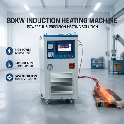 Buen precio 80KW Induction Heating Machine with Water Cooling System and 20KHZ-50KHZ Frequency for Bearing Gear Coupling Ring Parts en línea